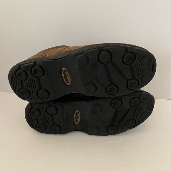 Men’s Rockport Ridgefield Eureka Lace Up Shoes Chocolate 8 - Picture 2 of 7